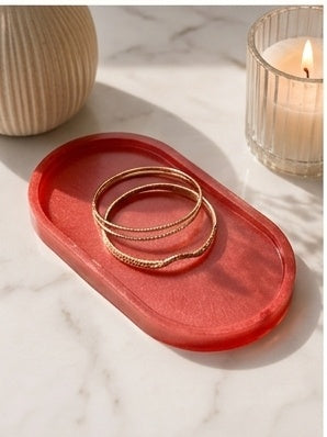 Pressed Flower Resin Tray