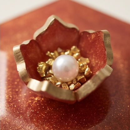 Hexagonal Resin Jewelry Box